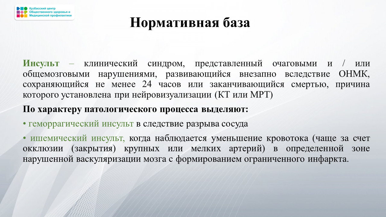 Неделя борьбы с инсультом 28.10-03.11 Слайд5