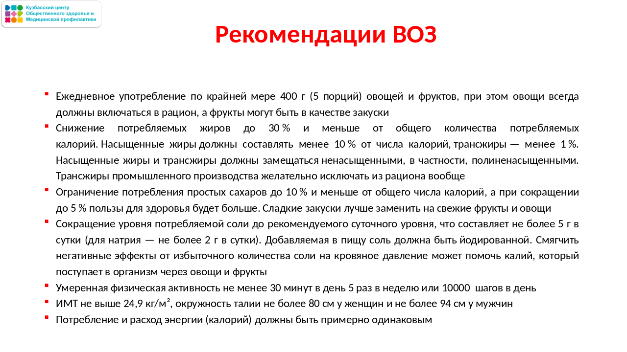 Неделя популяризации подсчета калорий 13-19.01 Слайд21